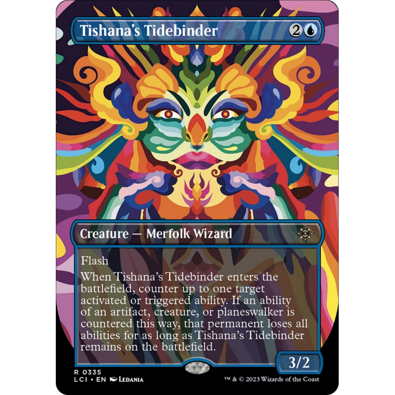 Tishana's Tidebinder (Borderless) [The Lost Caverns of Ixalan]