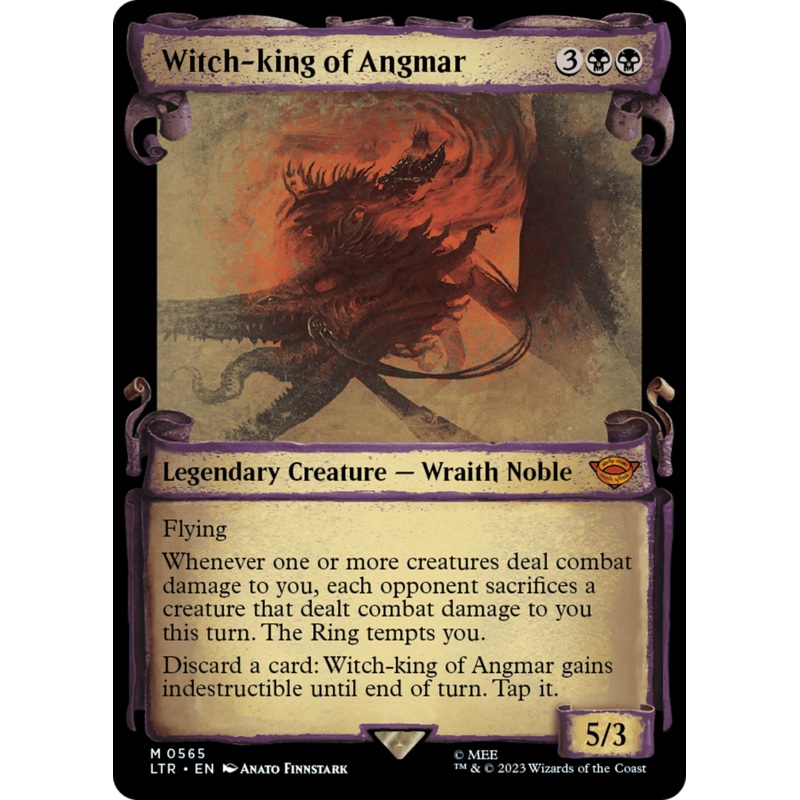 Witch-king of Angmar [The Lord of the Rings: Tales of Middle-Earth Showcase Scrolls]