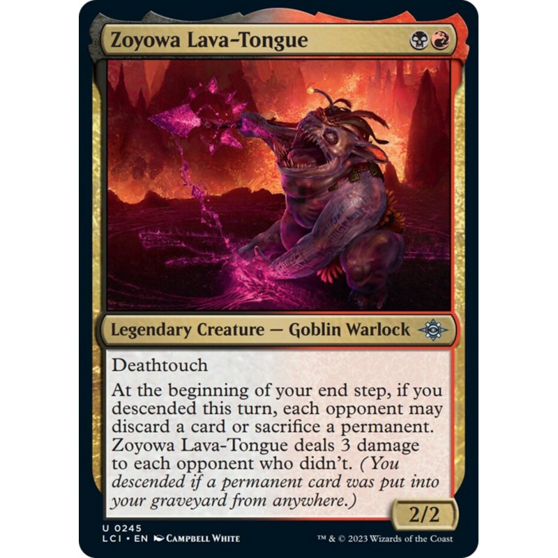 Zoyowa Lava-Tongue [The Lost Caverns of Ixalan]