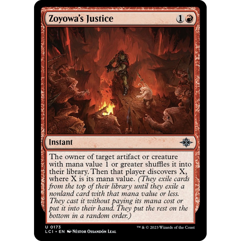 Zoyowa's Justice [The Lost Caverns of Ixalan]