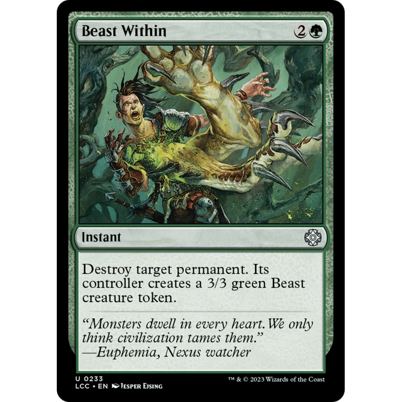 Beast Within [The Lost Caverns of Ixalan Commander]