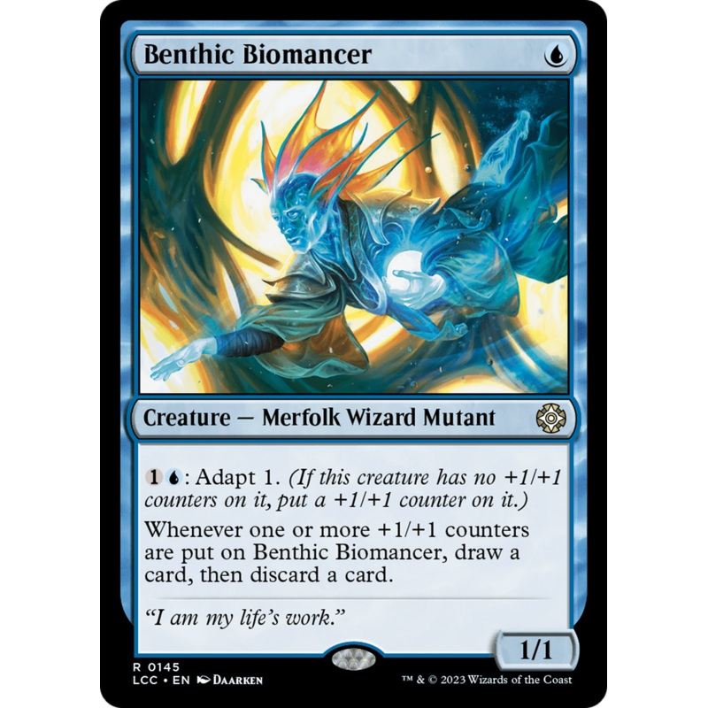 Benthic Biomancer [The Lost Caverns of Ixalan Commander]