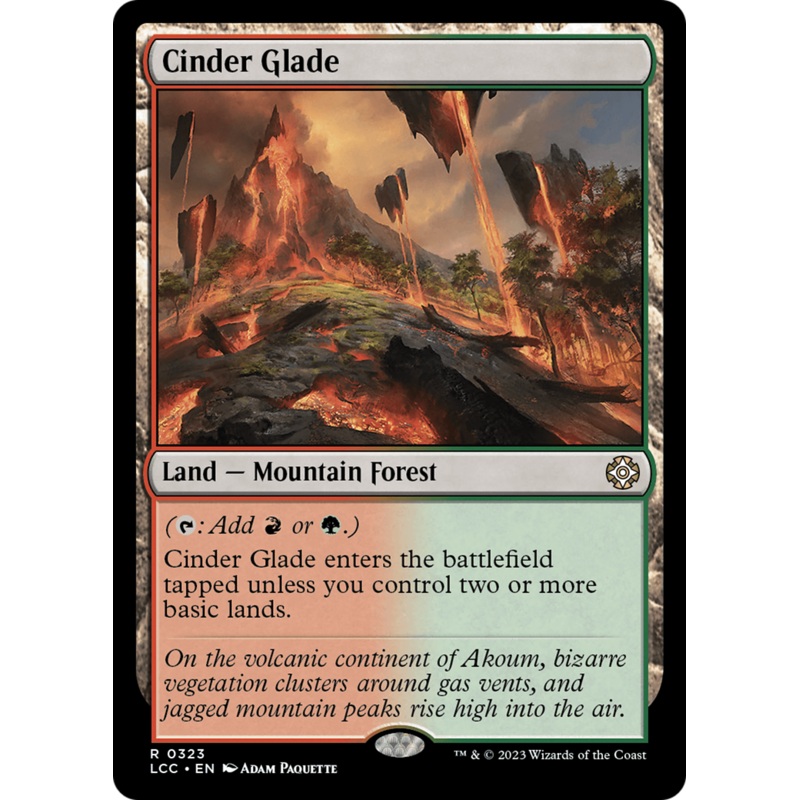 Cinder Glade [The Lost Caverns of Ixalan Commander]