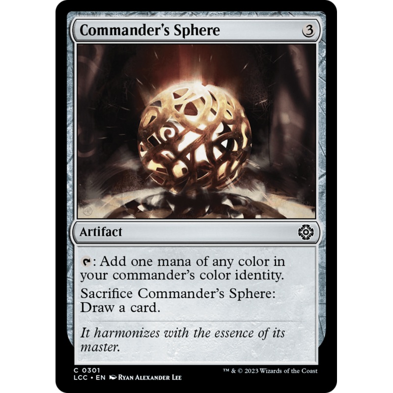 Commander's Sphere [The Lost Caverns of Ixalan Commander]