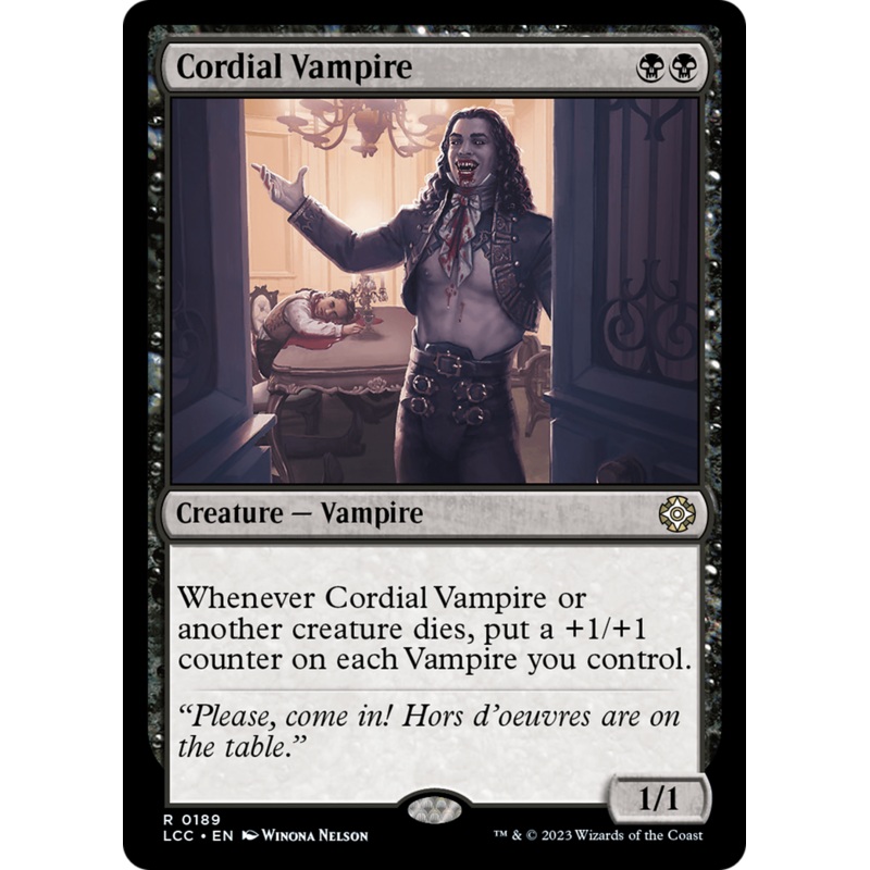 Cordial Vampire [The Lost Caverns of Ixalan Commander]