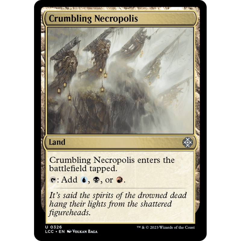Crumbling Necropolis [The Lost Caverns of Ixalan Commander]