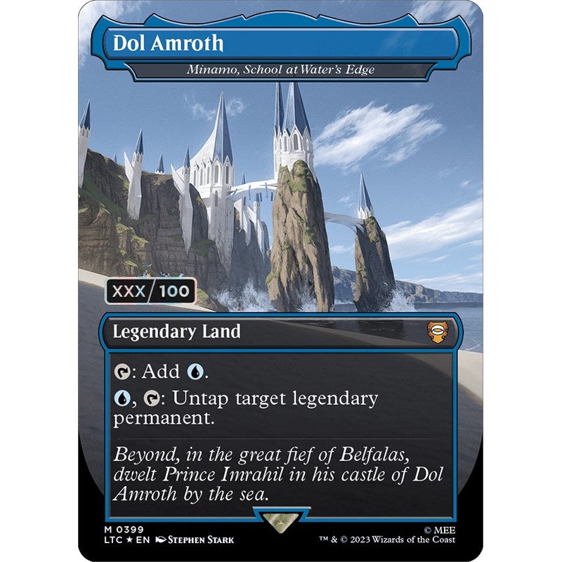 Dol Amroth - Minamo, School at Water's Edge (Serialized) [The Lord of the Rings: Tales of Middle-Earth Commander]