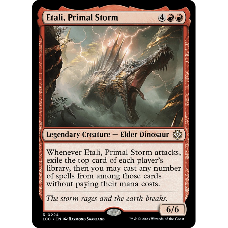 Etali, Primal Storm [The Lost Caverns of Ixalan Commander]