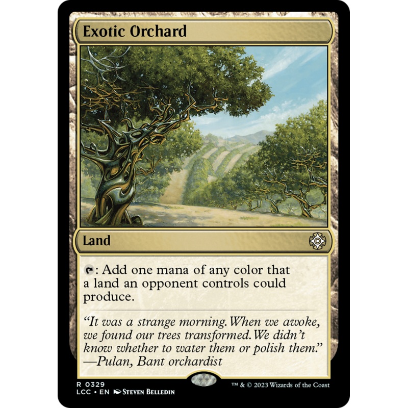 Exotic Orchard [The Lost Caverns of Ixalan Commander]