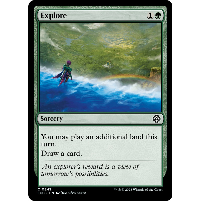 Explore [The Lost Caverns of Ixalan Commander]