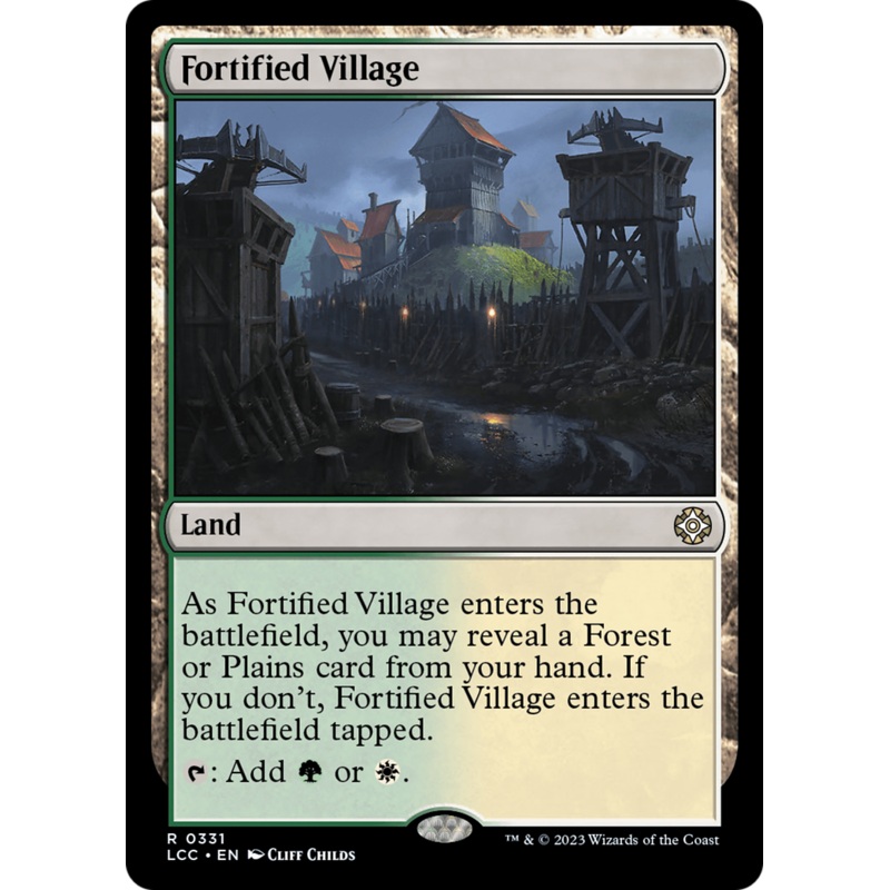 Fortified Village [The Lost Caverns of Ixalan Commander]