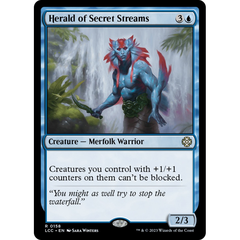 Herald of Secret Streams [The Lost Caverns of Ixalan Commander]