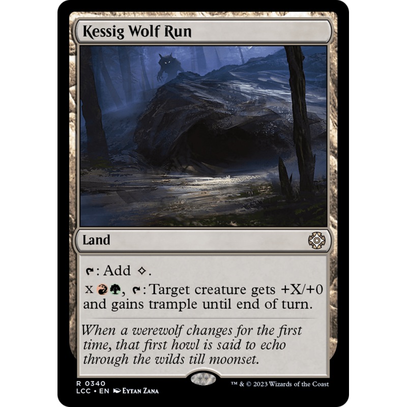 Kessig Wolf Run [The Lost Caverns of Ixalan Commander]