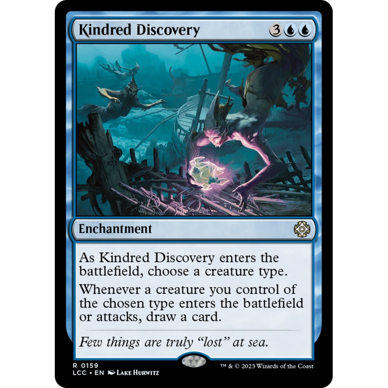 Kindred Discovery [The Lost Caverns of Ixalan Commander]
