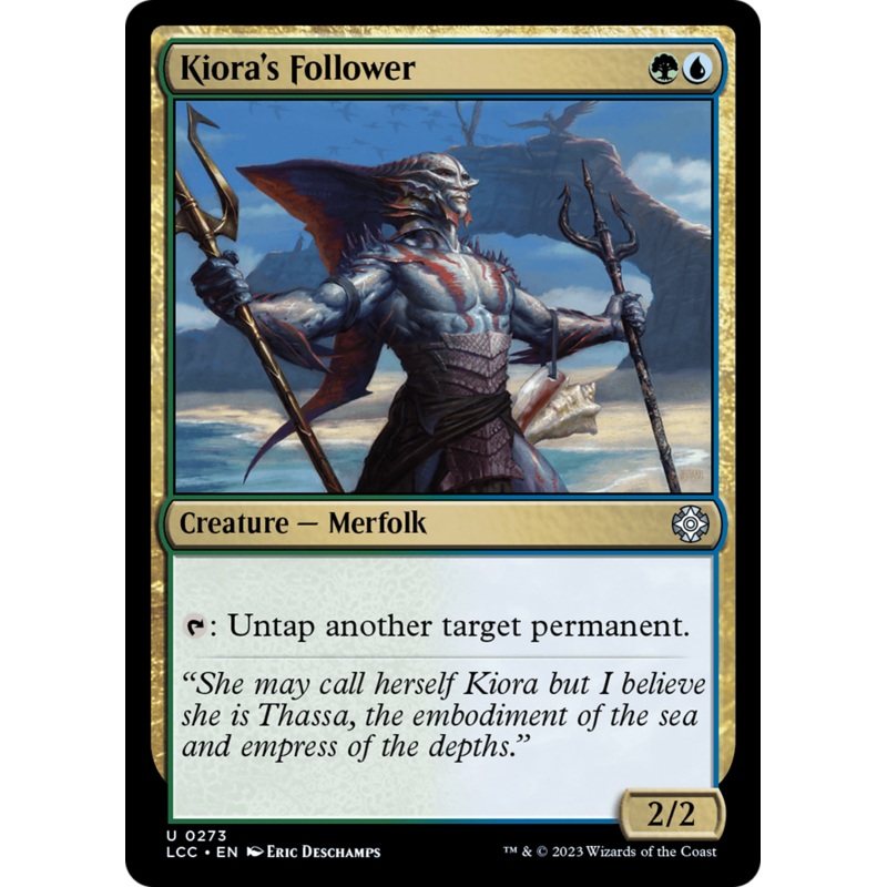 Kiora's Follower [The Lost Caverns of Ixalan Commander]