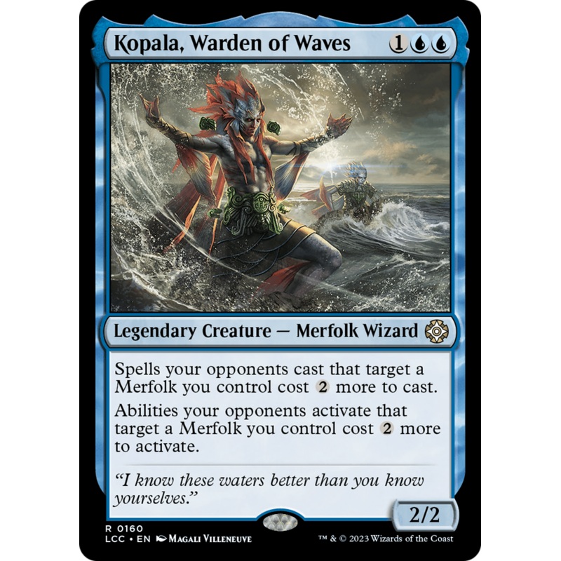 Kopala, Warden of Waves [The Lost Caverns of Ixalan Commander]