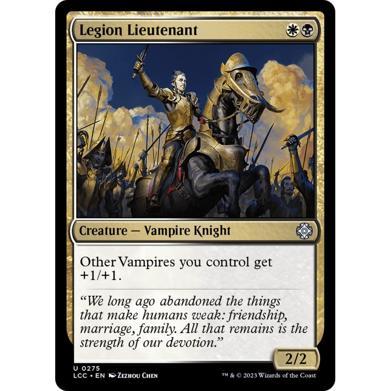 Legion Lieutenant [The Lost Caverns of Ixalan Commander]