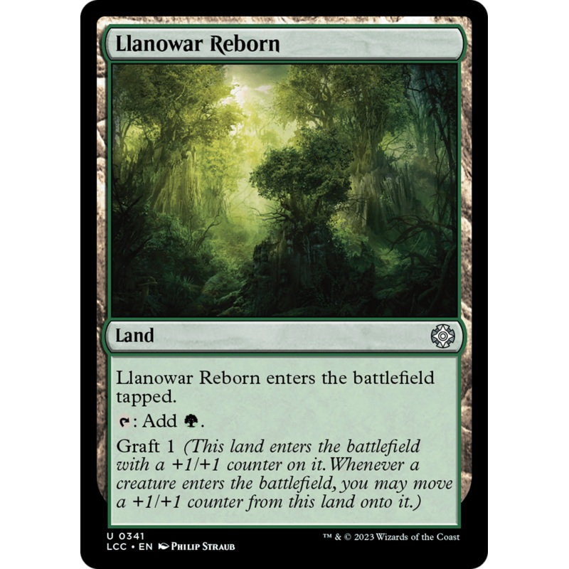 Llanowar Reborn [The Lost Caverns of Ixalan Commander]