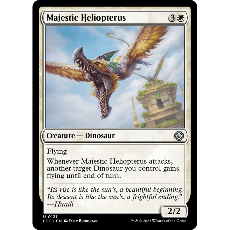 Majestic Heliopterus [The Lost Caverns of Ixalan Commander]