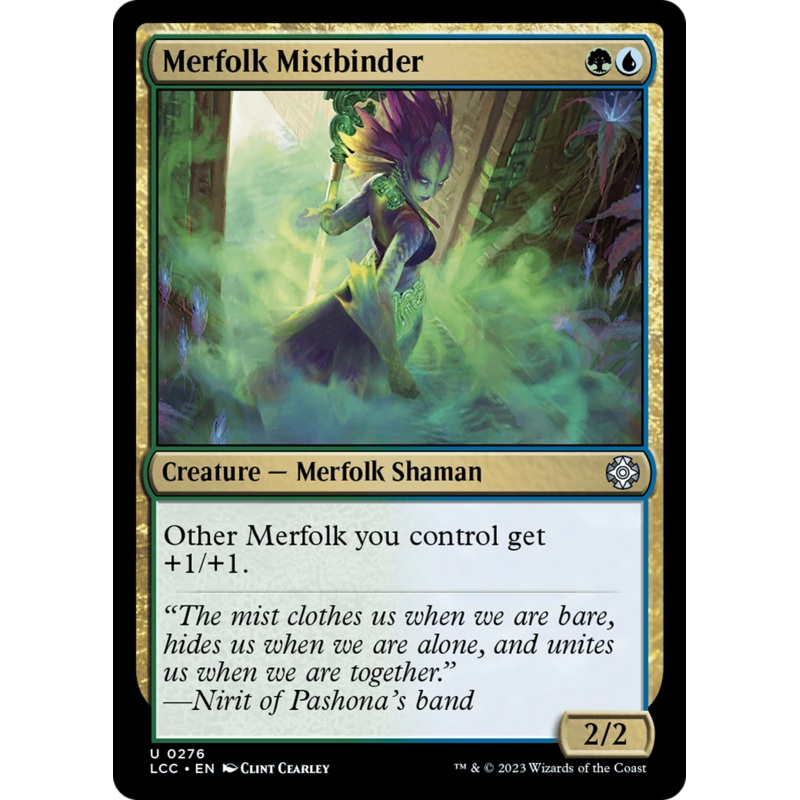Merfolk Mistbinder [The Lost Caverns of Ixalan Commander]