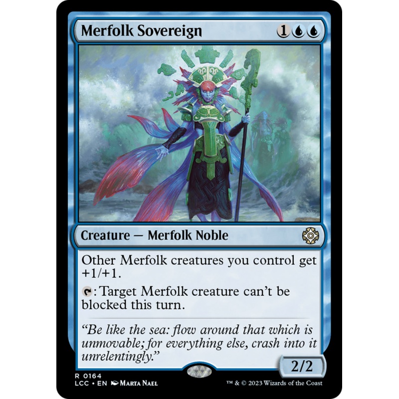 Merfolk Sovereign [The Lost Caverns of Ixalan Commander]