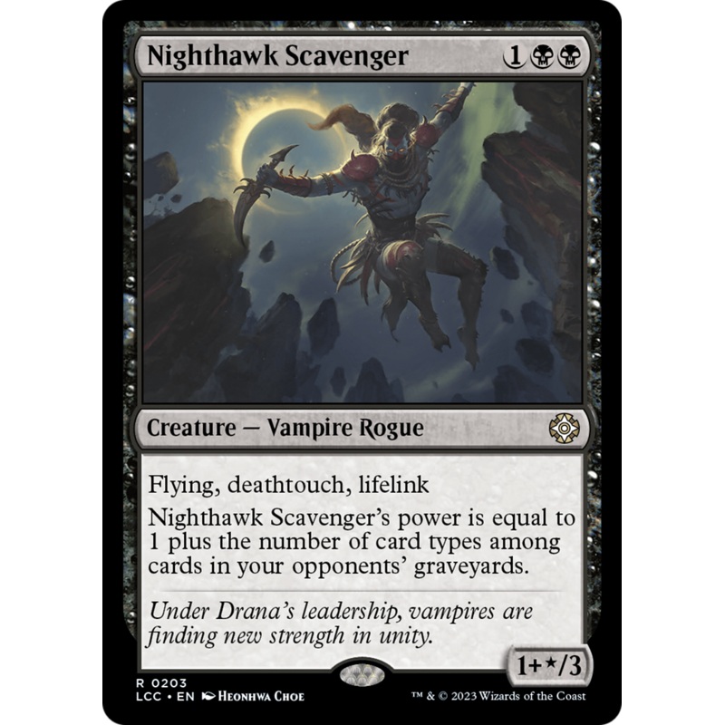 Nighthawk Scavenger [The Lost Caverns of Ixalan Commander]