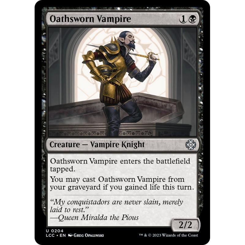 Oathsworn Vampire [The Lost Caverns of Ixalan Commander]