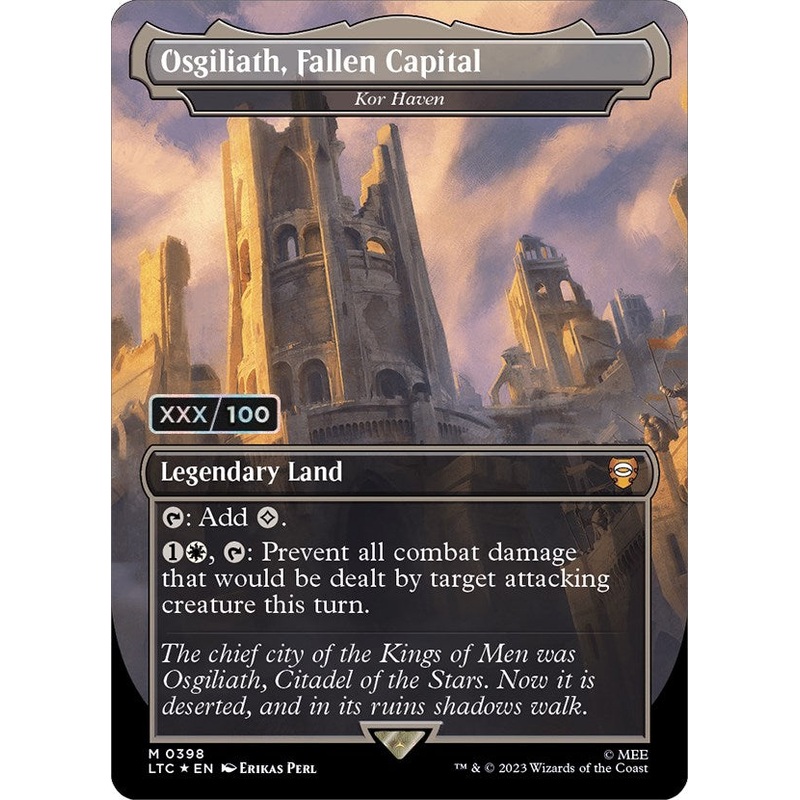 Osgiliath, Fallen Capital - Kor Haven (Serialized) [The Lord of the Rings: Tales of Middle-Earth Commander]
