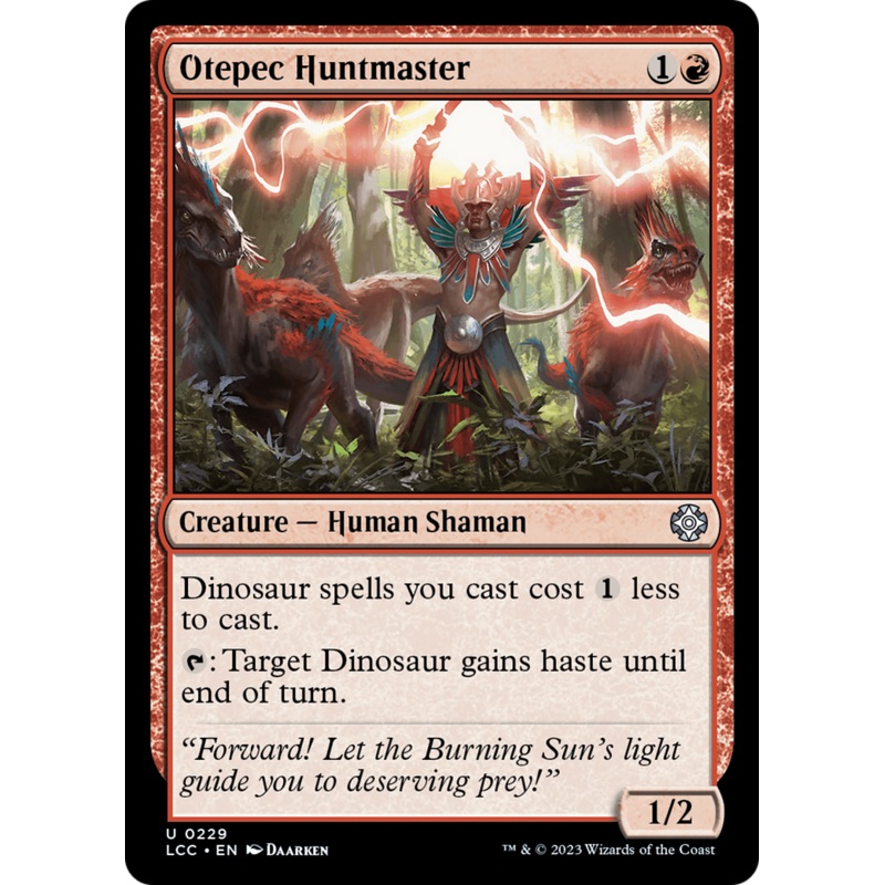 Otepec Huntmaster [The Lost Caverns of Ixalan Commander]