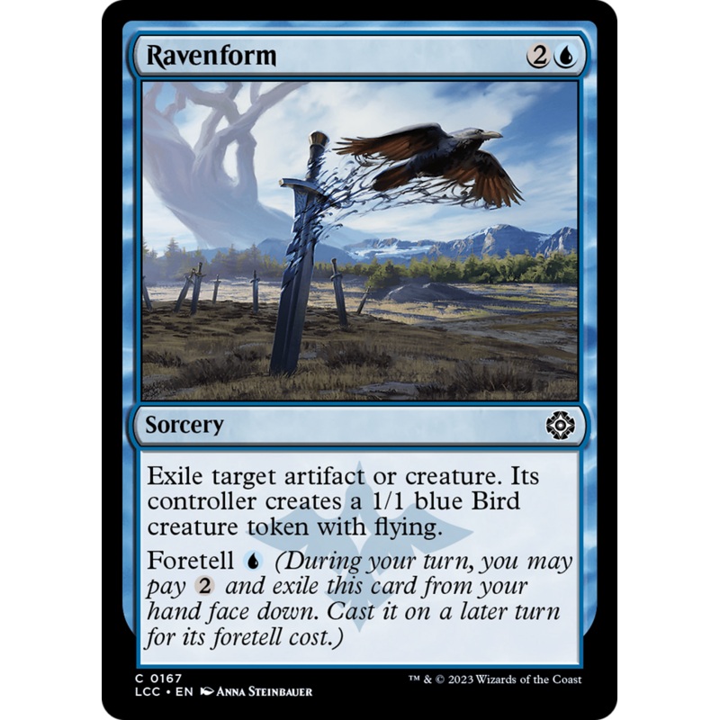 Ravenform [The Lost Caverns of Ixalan Commander]