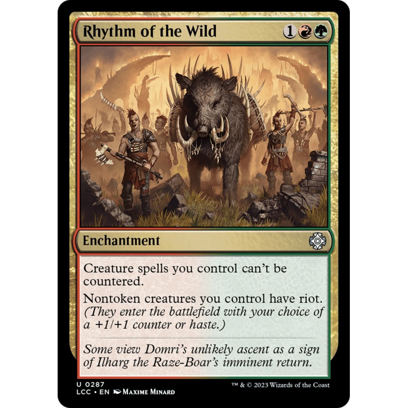Rhythm of the Wild [The Lost Caverns of Ixalan Commander]