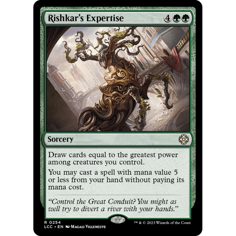 Rishkar's Expertise [The Lost Caverns of Ixalan Commander]