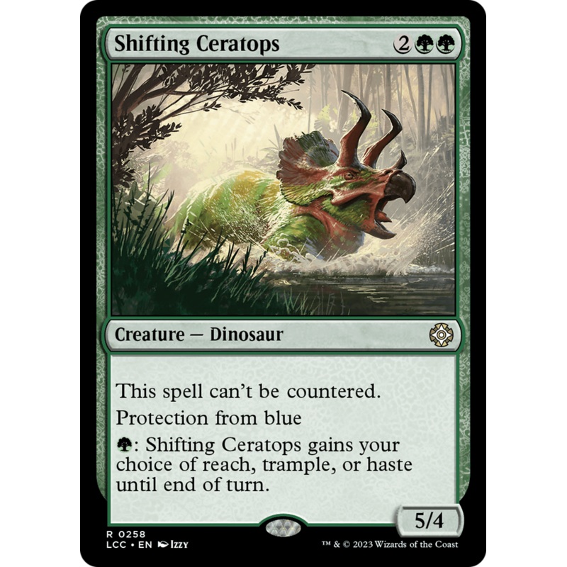 Shifting Ceratops [The Lost Caverns of Ixalan Commander]