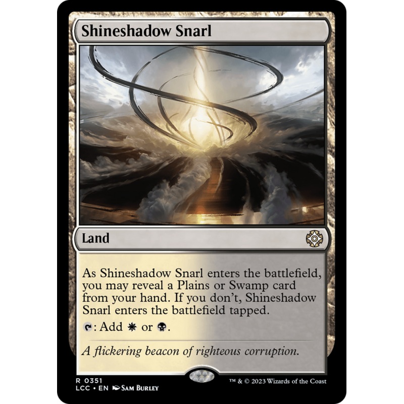 Shineshadow Snarl [The Lost Caverns of Ixalan Commander]