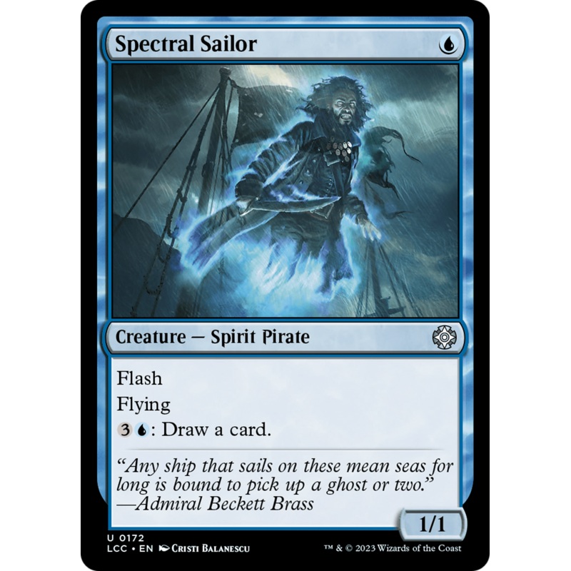 Spectral Sailor [The Lost Caverns of Ixalan Commander]