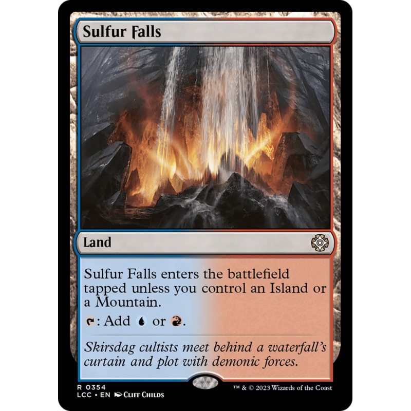 Sulfur Falls [The Lost Caverns of Ixalan Commander]