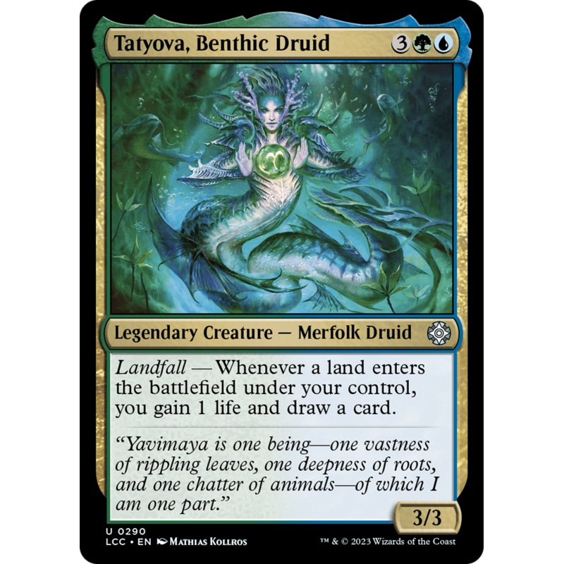 Tatyova, Benthic Druid [The Lost Caverns of Ixalan Commander]