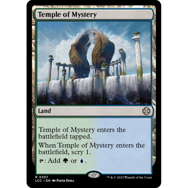 Temple of Mystery [The Lost Caverns of Ixalan Commander]
