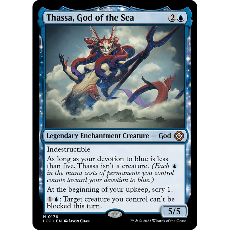 Thassa, God of the Sea [The Lost Caverns of Ixalan Commander]