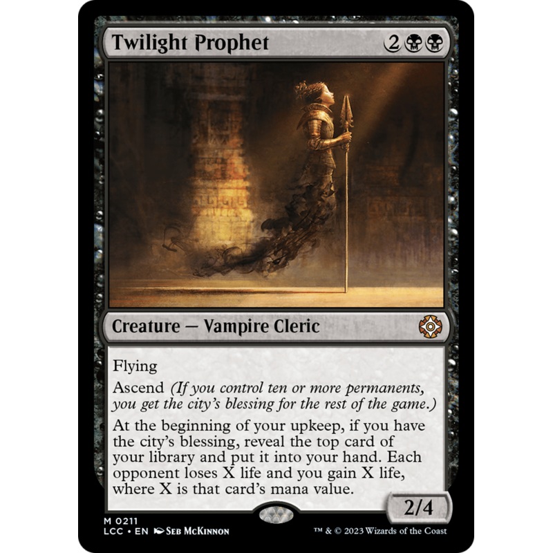 Twilight Prophet [The Lost Caverns of Ixalan Commander]