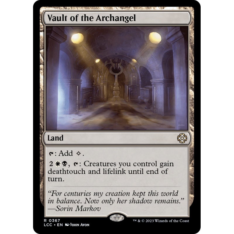 Vault of the Archangel [The Lost Caverns of Ixalan Commander]