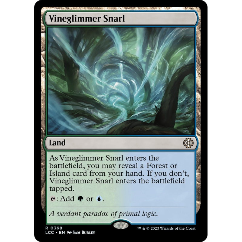 Vineglimmer Snarl [The Lost Caverns of Ixalan Commander]
