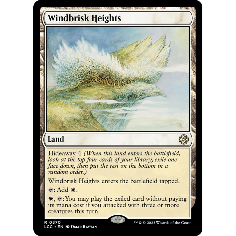 Windbrisk Heights [The Lost Caverns of Ixalan Commander]