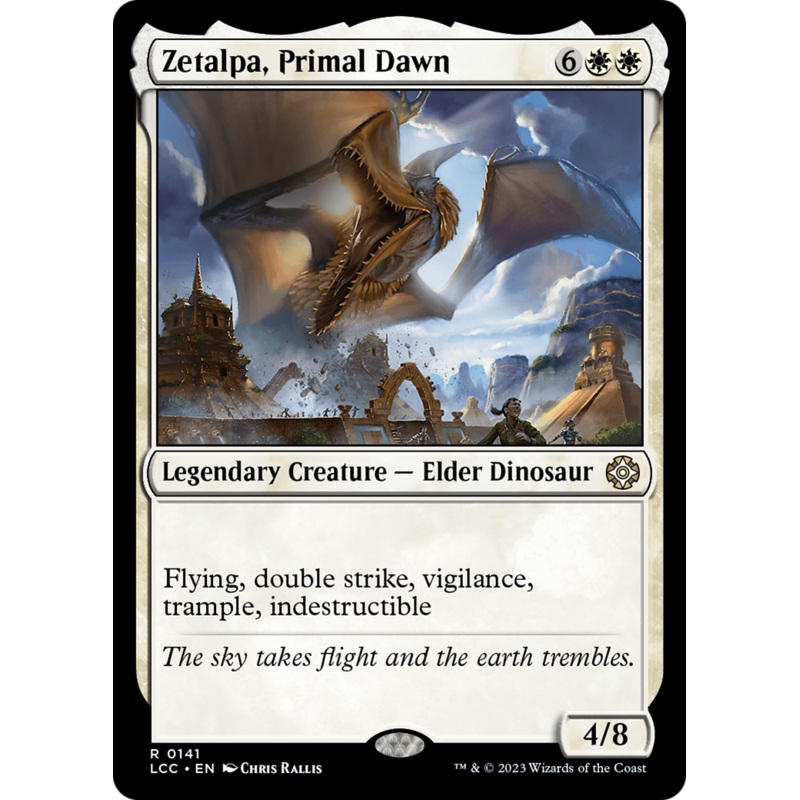 Zetalpa, Primal Dawn [The Lost Caverns of Ixalan Commander]
