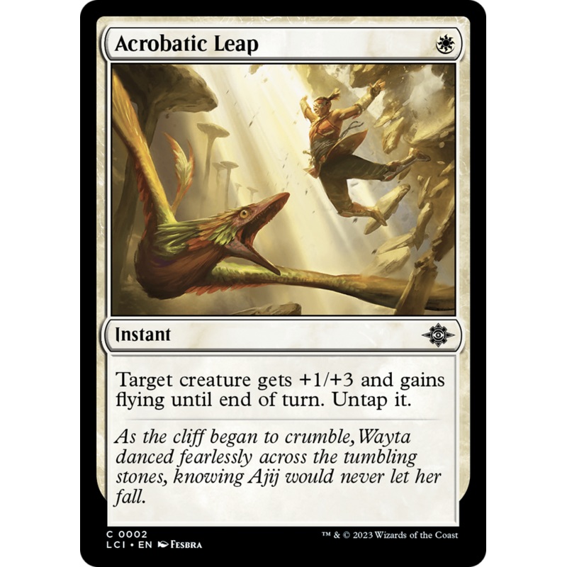 Acrobatic Leap [The Lost Caverns of Ixalan]