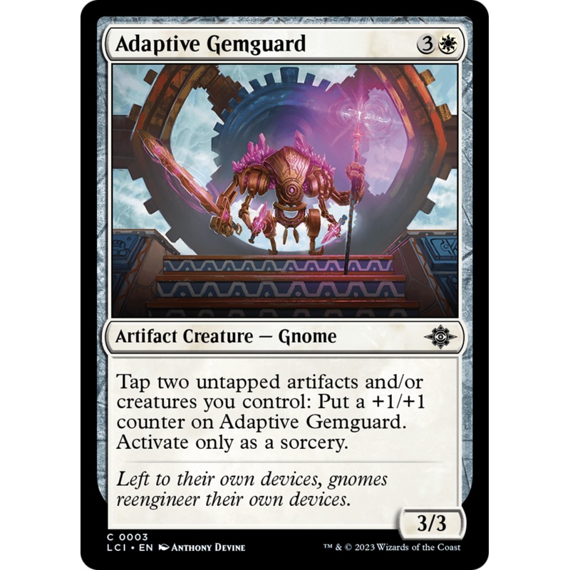 Adaptive Gemguard [The Lost Caverns of Ixalan]