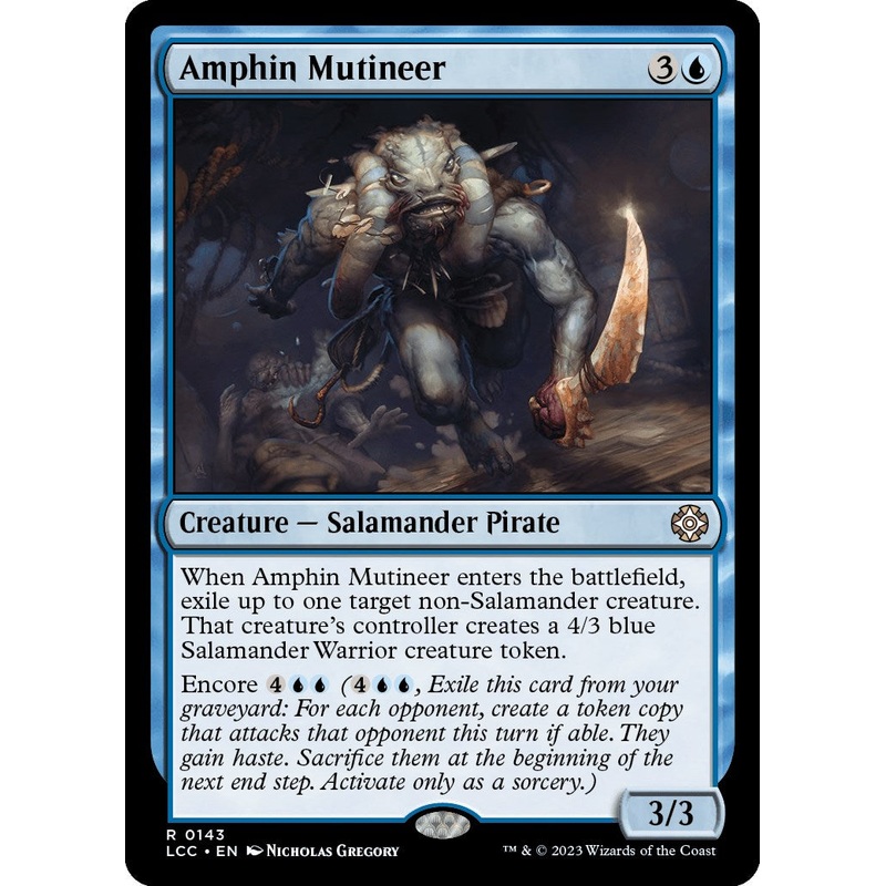 Amphin Mutineer [The Lost Caverns of Ixalan Commander]