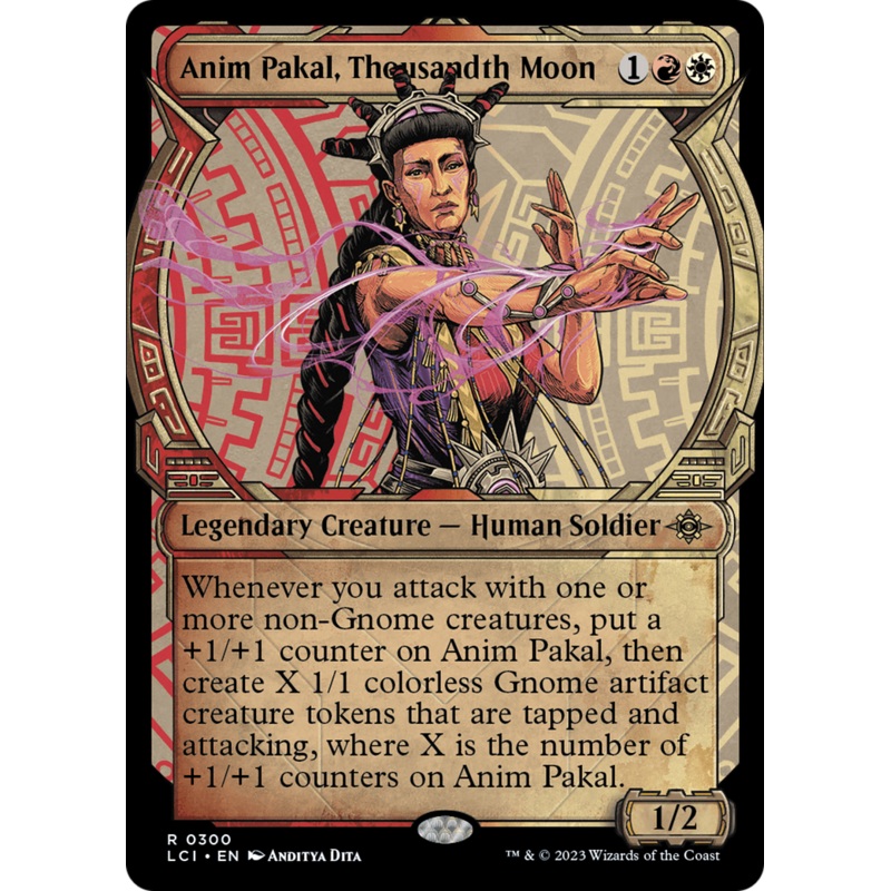 Anim Pakal, Thousandth Moon (Showcase) [The Lost Caverns of Ixalan]