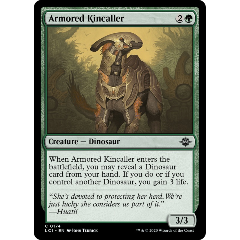 Armored Kincaller [The Lost Caverns of Ixalan]