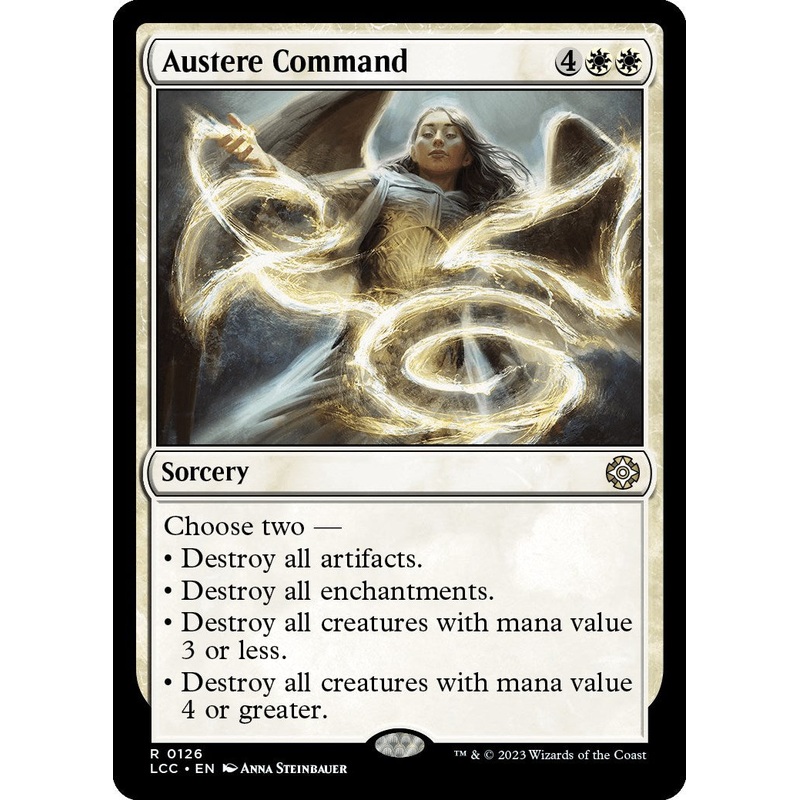 Austere Command [The Lost Caverns of Ixalan Commander]